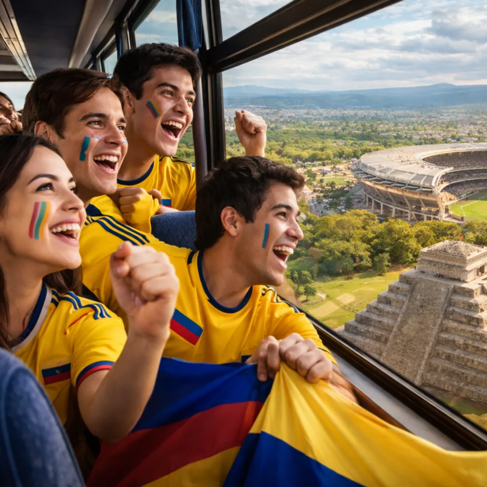 Galería Experiencia Azteca con Colombia