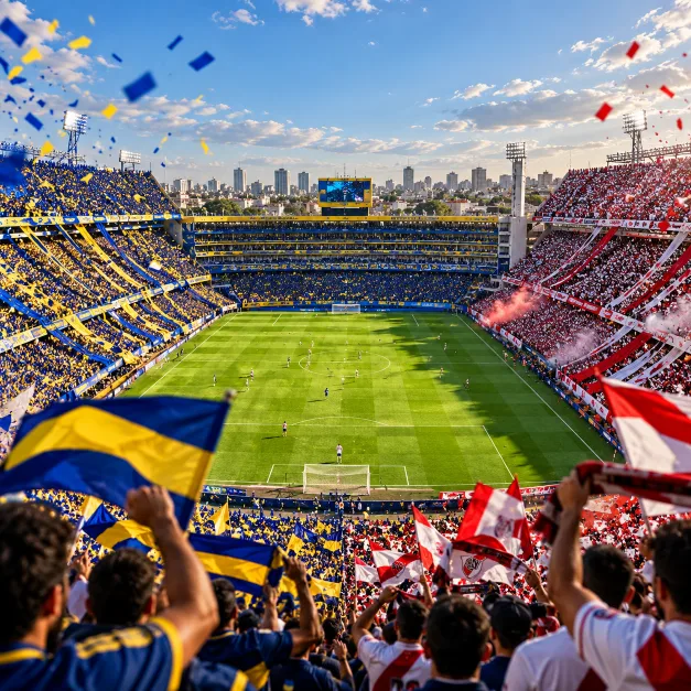 Galería CLASICO DE ARGENTINA BOCA VS RIVER